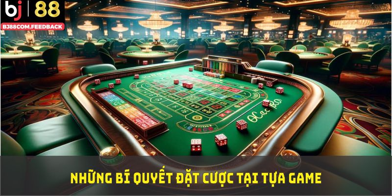 Những bí quyết đặt cược tại tựa game tài xỉu online bạn nên nhớ