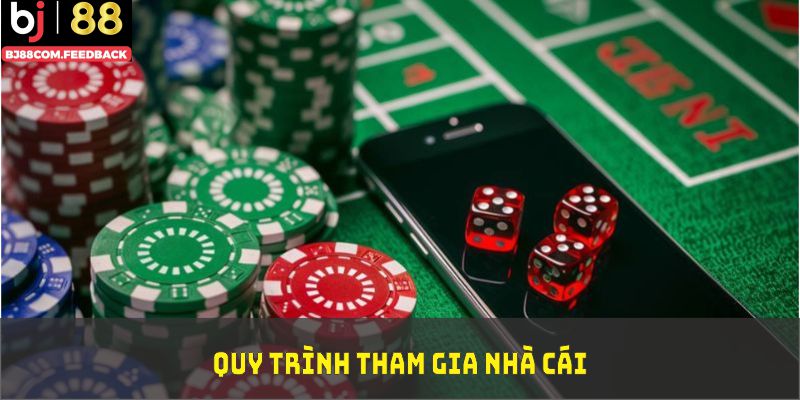 Quy trình tham gia nhà cái để chơi tài xỉu onlie